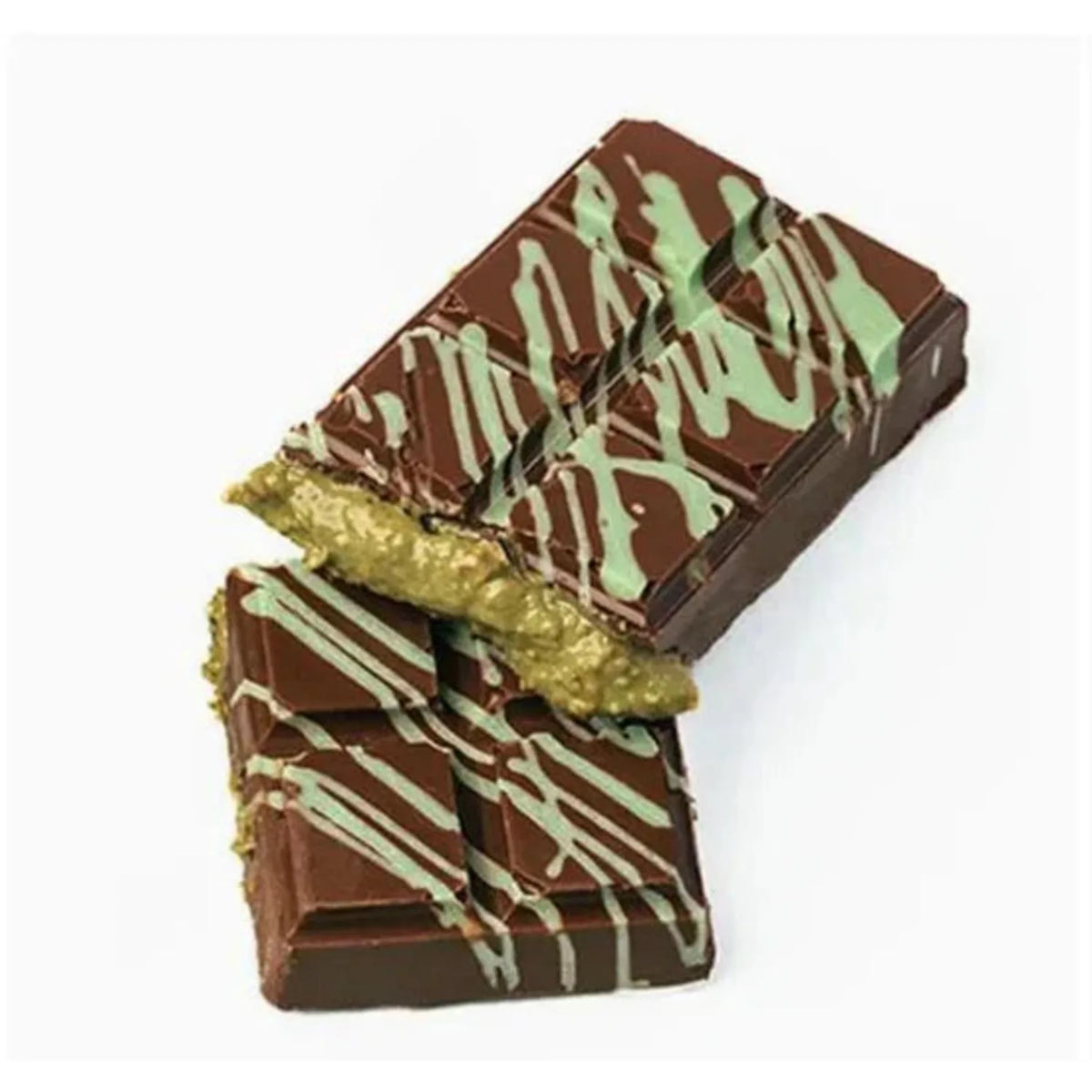Oasis Treasures Dubai Chocolate Pistachio Knafeh Bar 75g