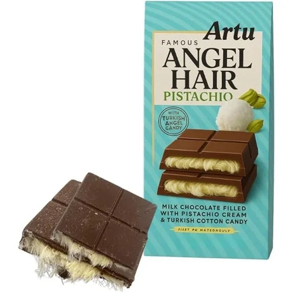 Artu Angel Hair Dark Chocolate Pistachio Cream, 172g