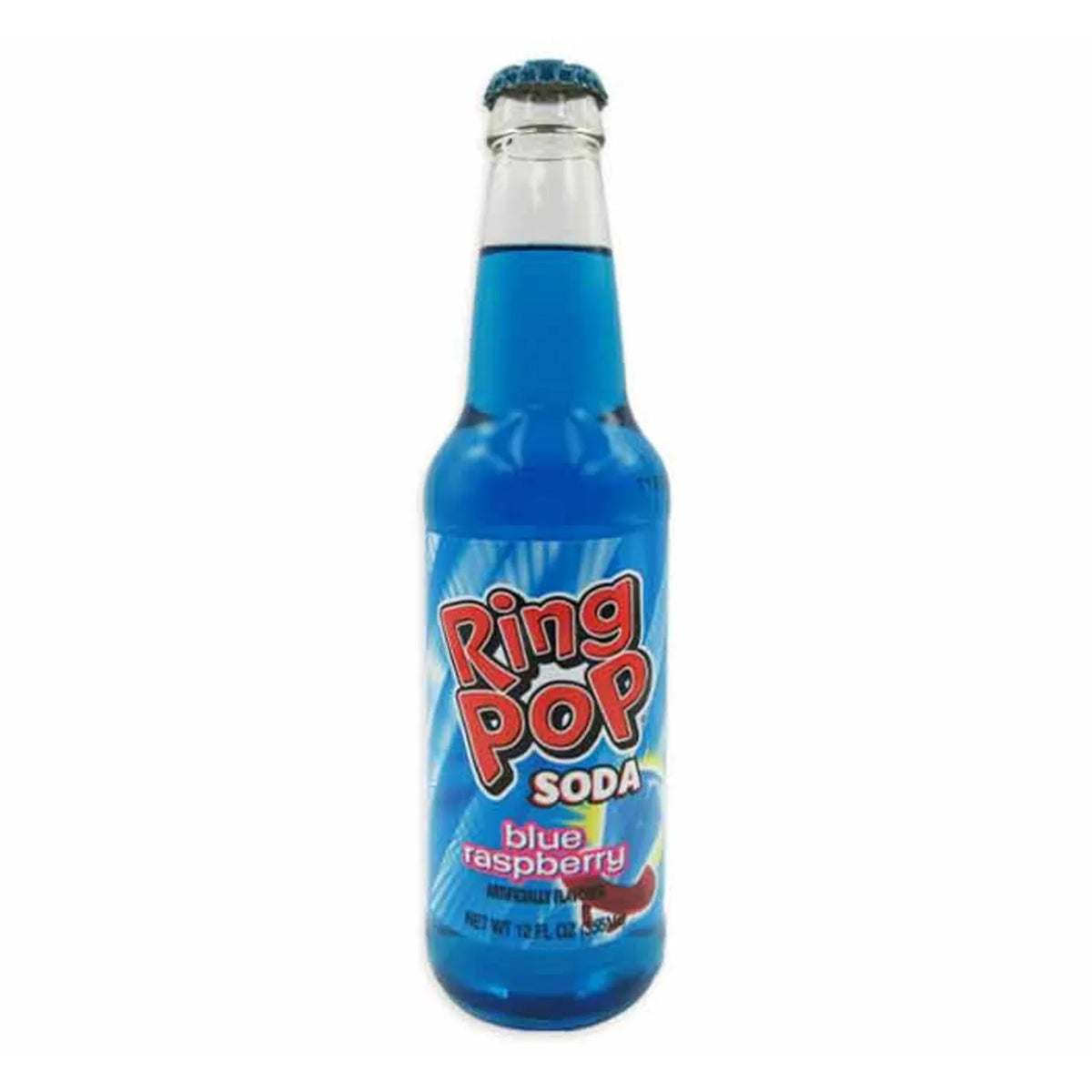 Ring Pop Soda Blue Raspberry Glass Bottle Craft Soda