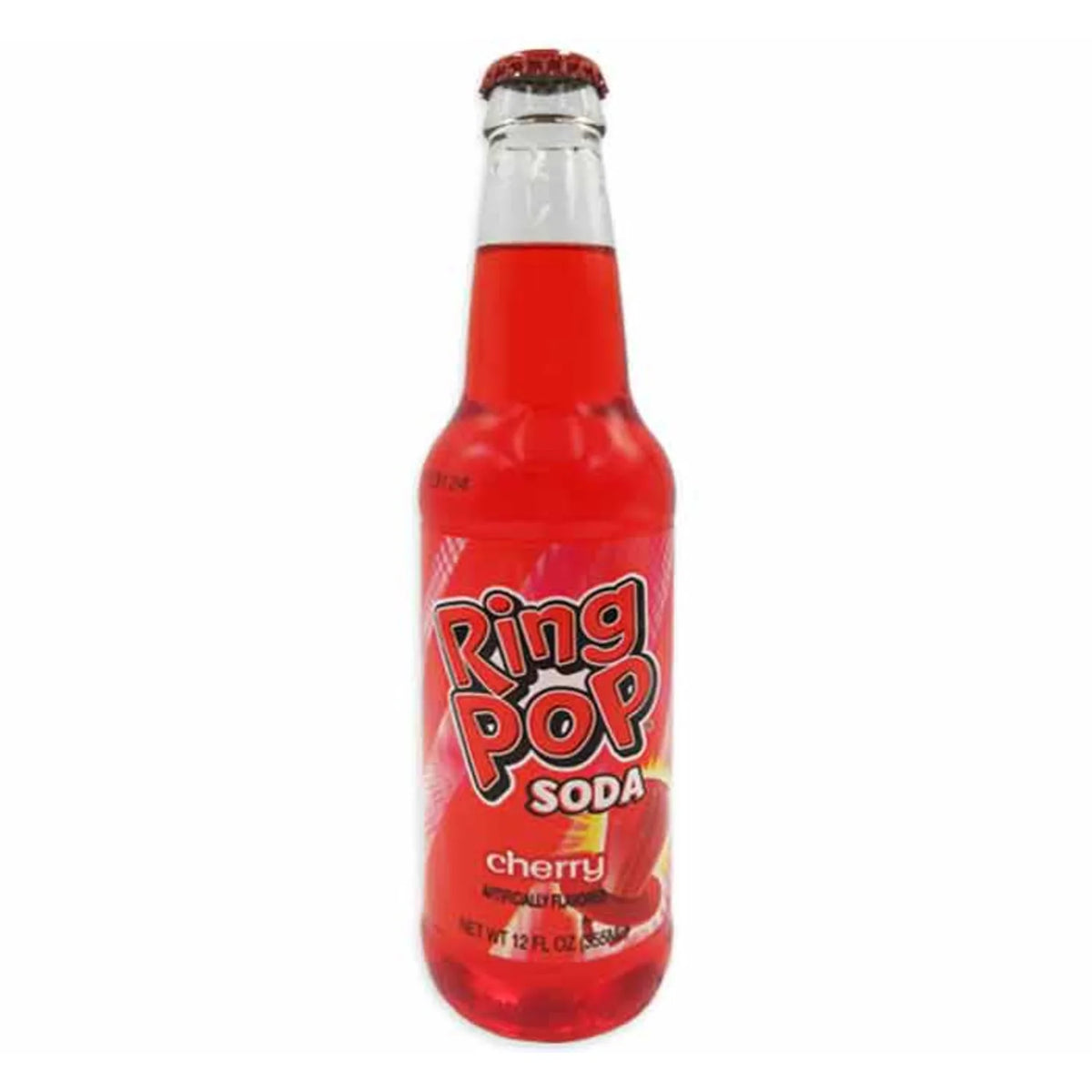 Ring Pop Soda Cherry Glass Bottle Candy Craft Soda